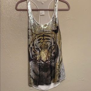 Sequins Tank Top Soze S
